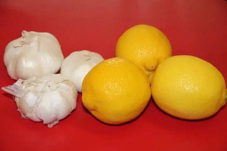паразиттерге арналған сарымсақ пен лимон